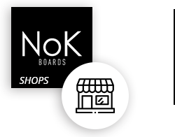 magasins Nok Boards, tous les revendeurs Nok