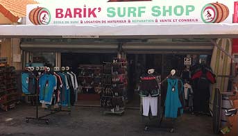 magasin Nok Boards, Barik surf shop