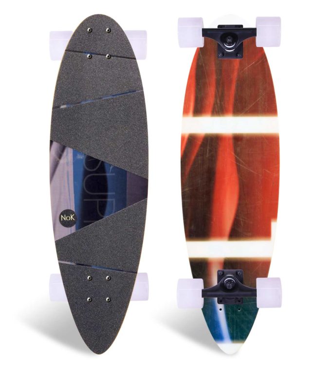 long cruiser recyclé nok boards made in france fabriqué dans un snowboard recyclé