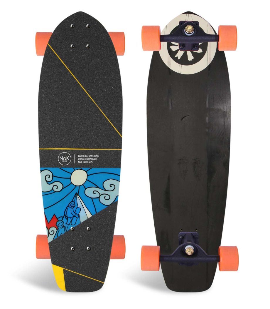 Surfskate / SurfCruiser Nok Boards, skateboards écologiques français